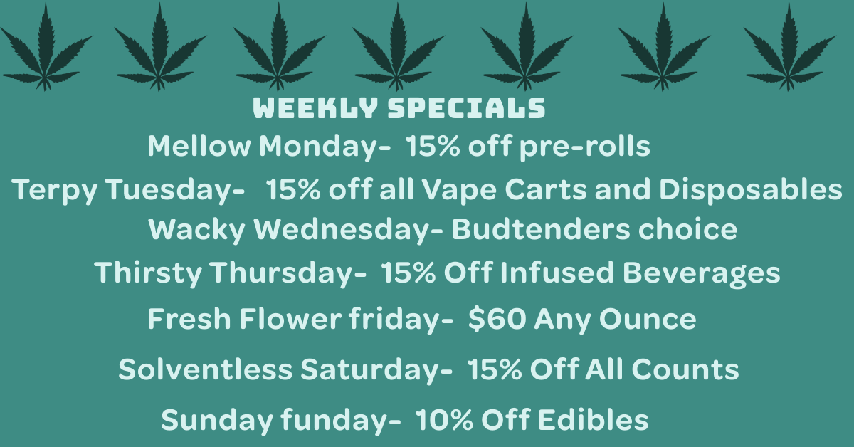Weekly Specials